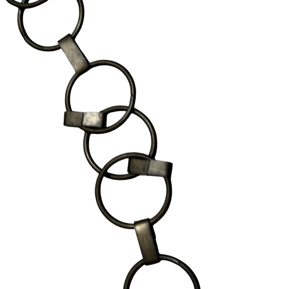 Vintage Decorative Belt with Metal and Wooden Beads Women\'s Brown Retro main image 5